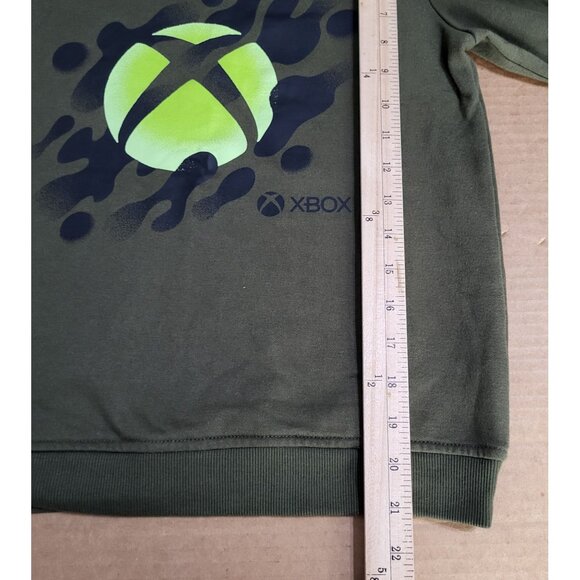 XBOX Primark Boy's SZ 10-11 Years Sweatshirt Graphic Green Gaming - Picture 7 of 8